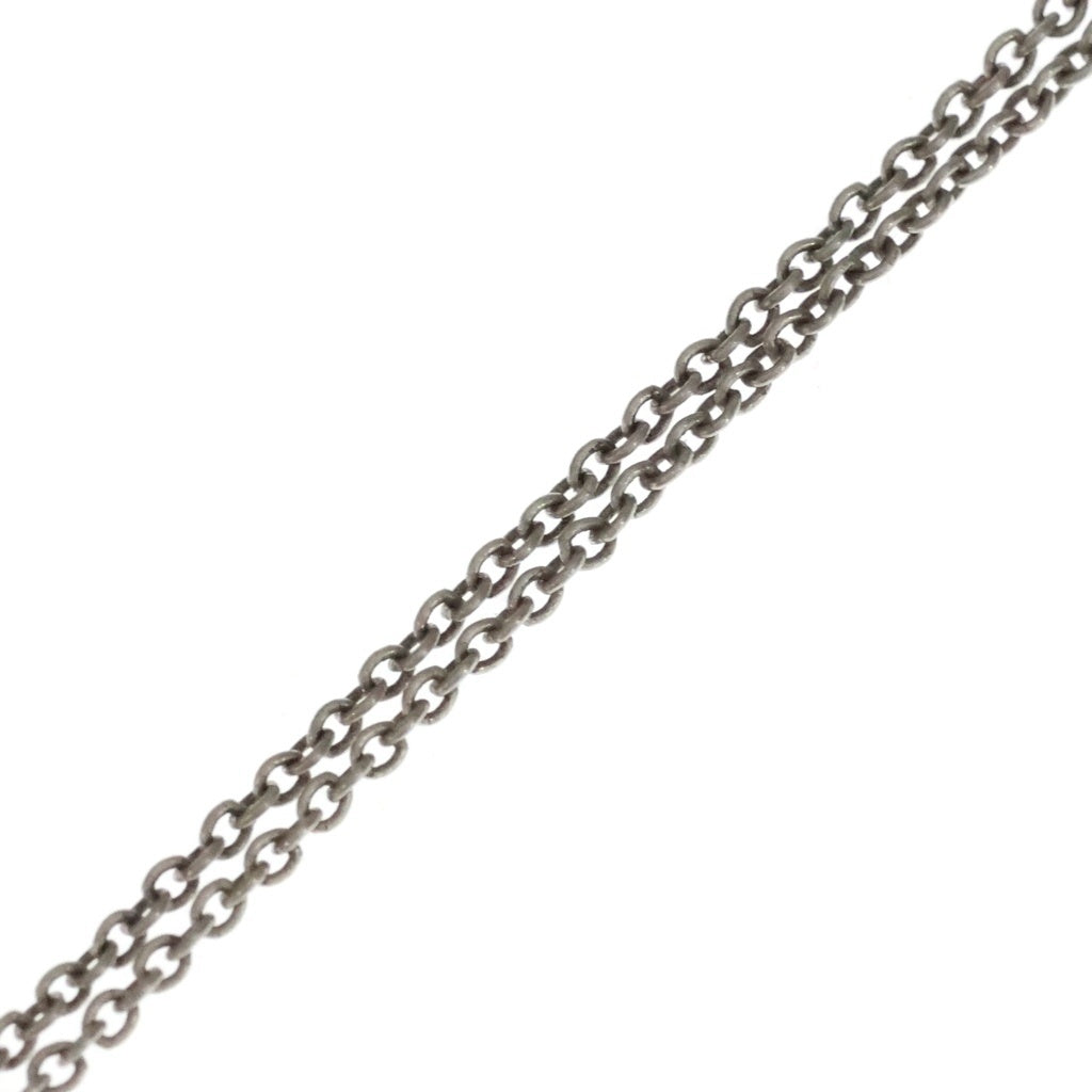 TIFFANY & Co.(ティファニー) リターン トゥ ティファニー ブルー ダブルハート タグ ネックレス ペンダント チェーン シルバー×ティファニーブルー SV925 レディース
