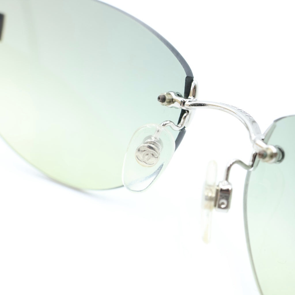 CHANEL(シャネル) 4069 ココマーク リムレス サングラス アイウェア メガネ 眼鏡 ブラック
