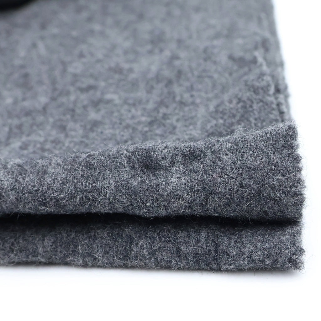 Acne Studios(アクネ ストゥディオズ) Wool Stole 大判フリンジストール マフラー ウール イタリア製 グレー