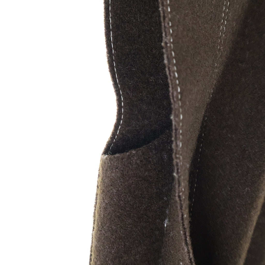 AKIRA NAKA(アキラナカ) ソフィアドレス ウールノースリーブワンピース ブラウン AP2317-BR レディース