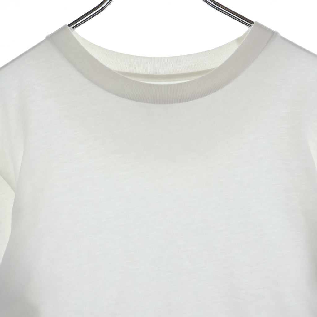 JIL SANDER +(ジルサンダープラス) フロントロゴ クルーネック ロングスリーブTシャツ ホワイト J40GC0002 J45048 レディース