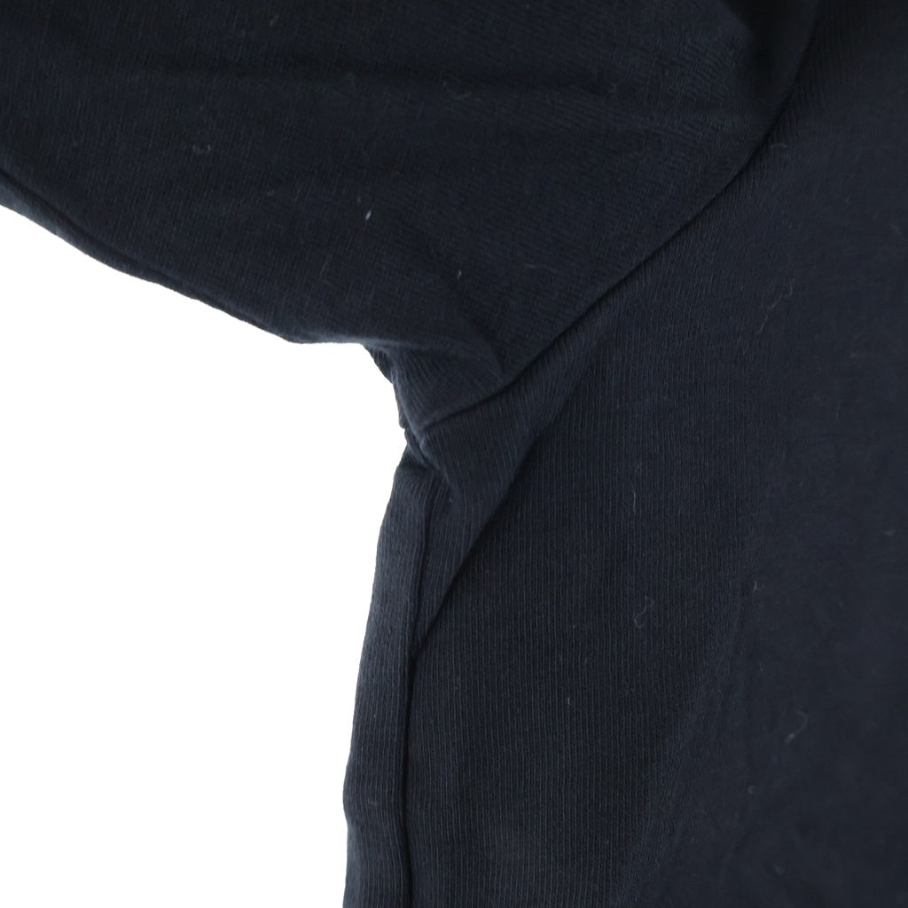 JIL SANDER +(ジルサンダープラス) フロントロゴ クルーネック ロングスリーブTシャツ ブラック J40GC0002 J45048 レディース