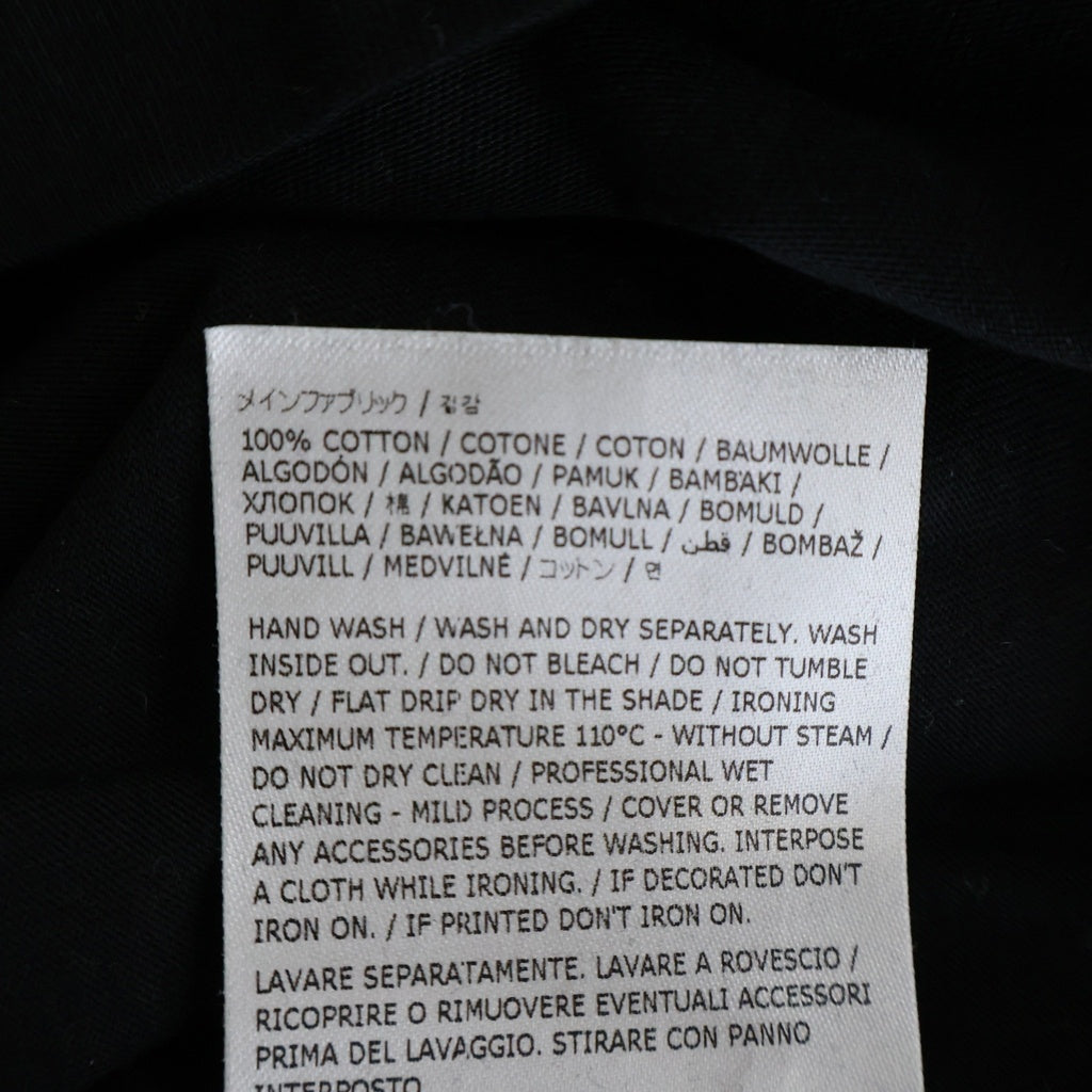 JIL SANDER +(ジルサンダープラス) フロントロゴ クルーネック ロングスリーブTシャツ ブラック J40GC0002 J45048 レディース