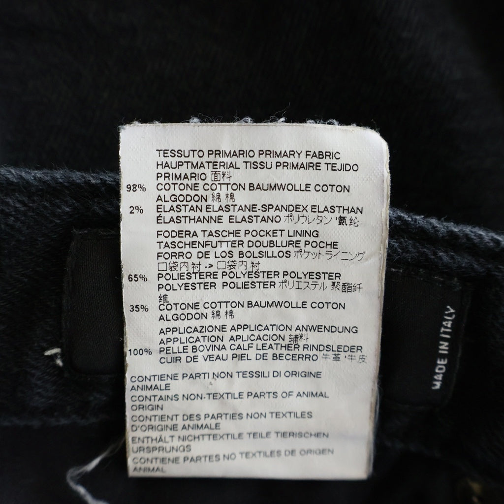 DSQUARED2(ディースクエアード) ショートデニムパンツ ブラック S74MU0441 S30564