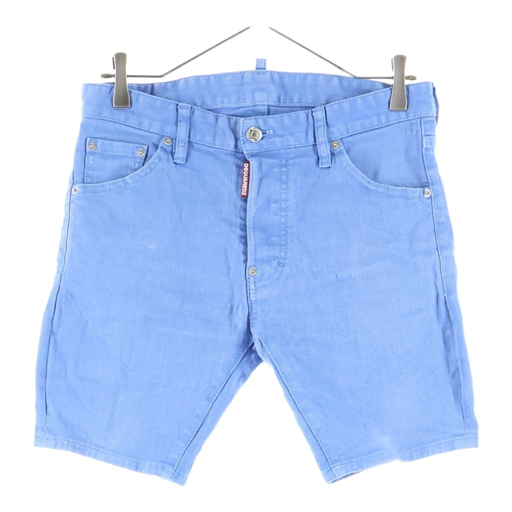 DSQUARED2(ディースクエアード) ショートデニムパンツ ブルー S74MU0358 S39781
