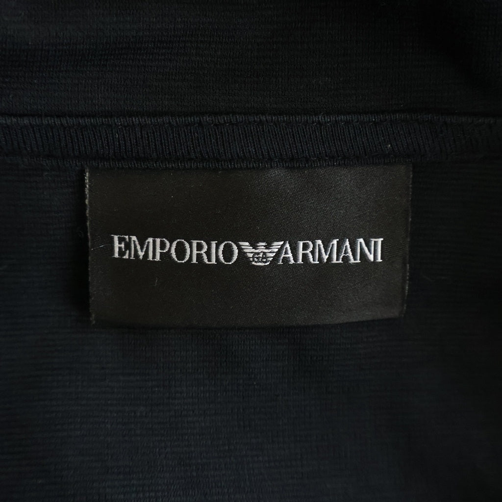 EMPORIO ARMANI(エンポリオアルマーニ) ジップアップパーカー コットン ブラック 8N1BN2 1JBTZ