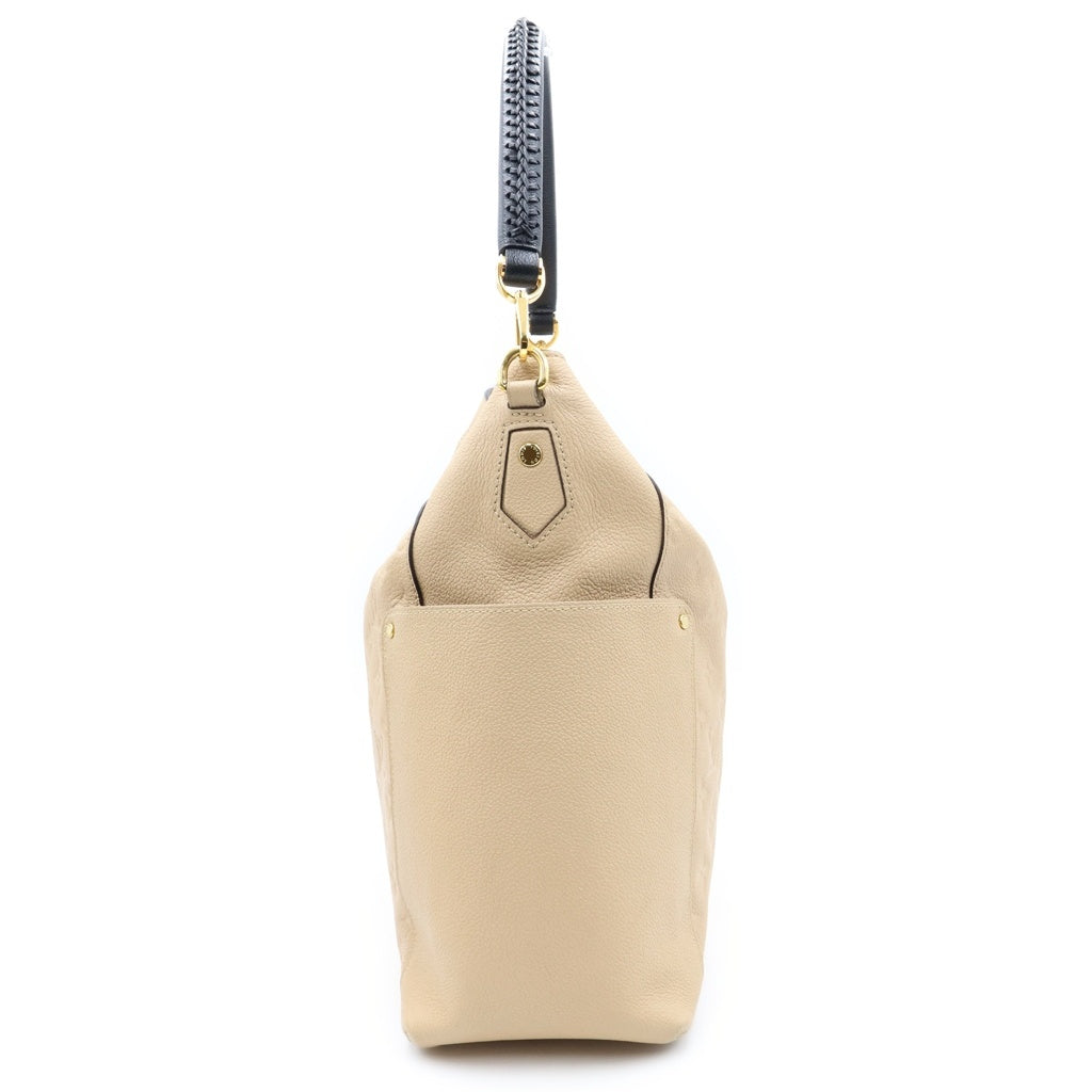 LOUIS VUITTON(ルイヴィトン) モノグラムアンプラント バガテル ハンド ショルダーバッグ レザー ベージュ系 M50075 レディース