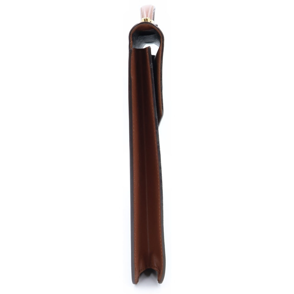 LOUIS VUITTON(ルイヴィトン) モノグラム ポルトドギュマン PVC レザー ハンド ビジネスバッグ ブリーフケース ブラウン M53338 MI1919