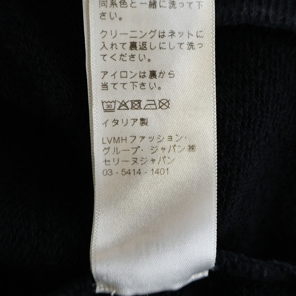 CELINE(セリーヌ) クラシックロゴ プルオーバーパーカー フーディ ブラック 2Y321670Q