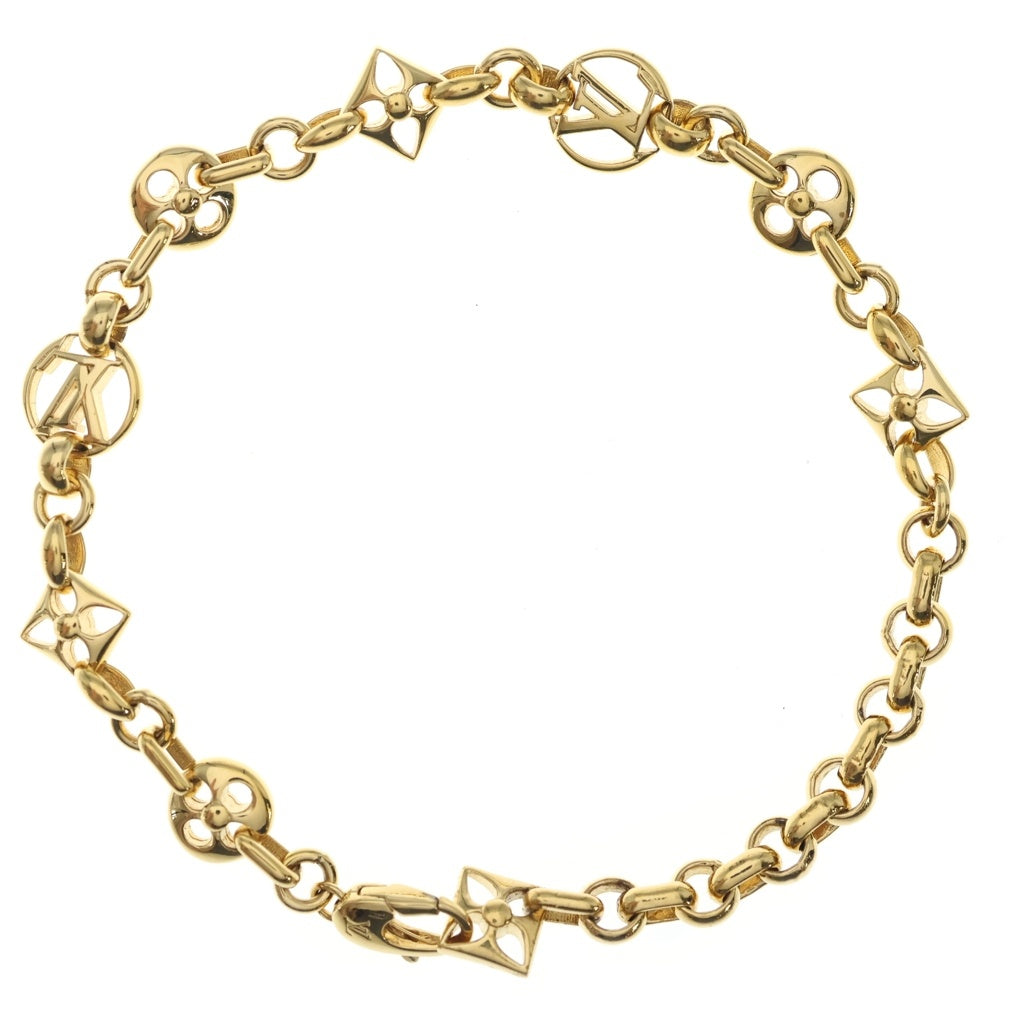 LOUIS VUITTON(ルイヴィトン) クレイジーインロック チェーン ブレスレット ゴールド M00376