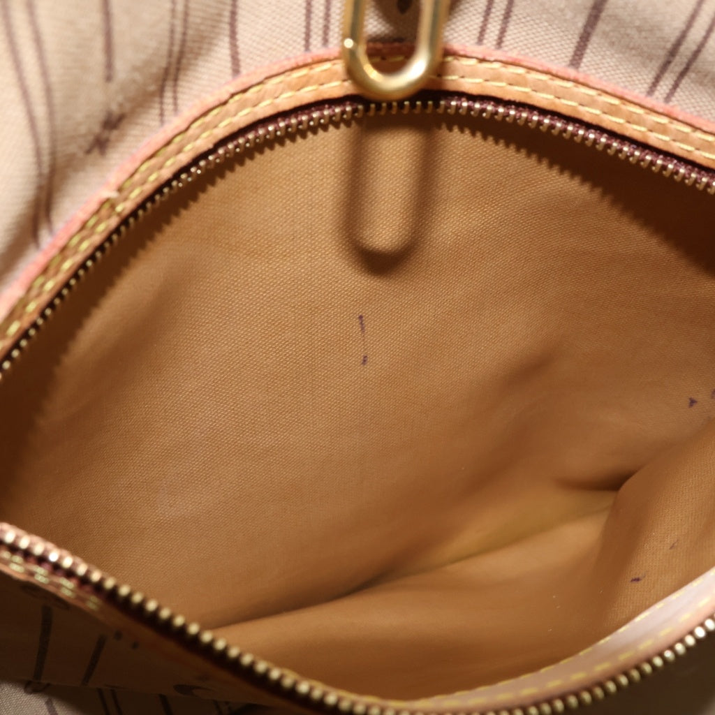 LOUIS VUITTON(ルイヴィトン) モノグラム ネヴァーフルMM ハンドバッグ トートバッグ ブラウン PVCレザー M40156 ゴールド金具 レディース