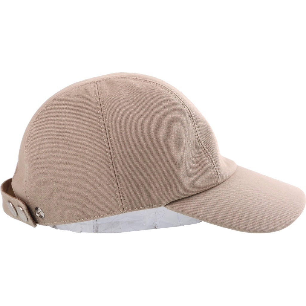 HERMES(エルメス) マイルス コットン ベースボールキャップ 帽子 ブラウン