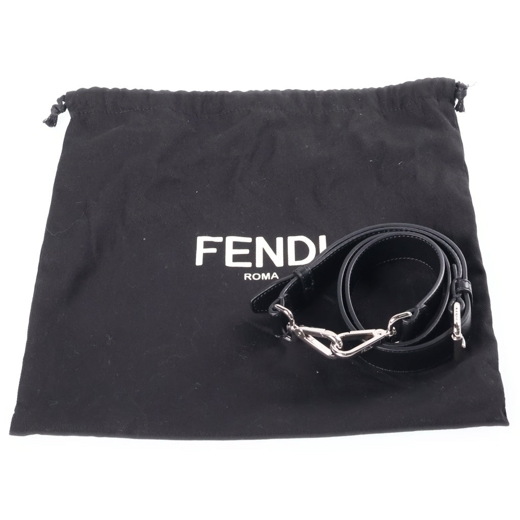 FENDI(フェンディ) バゲット ソフトトランク ショルダーバッグ ハンドバッグ 2WAY ブラック レザー 7VA565 レディース