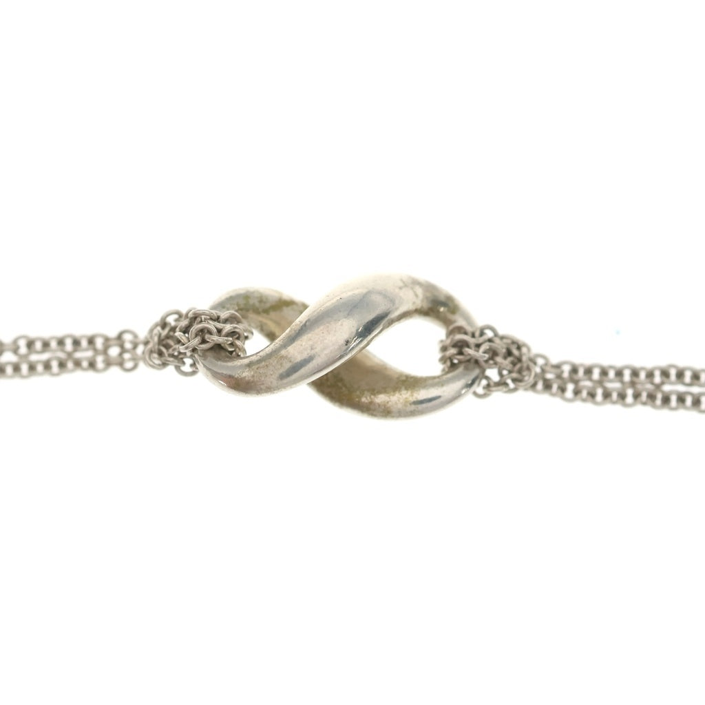 TIFFANY & Co.(ティファニー) インフィニティペンダント ネックレス チェーン シルバー SV925 レディース