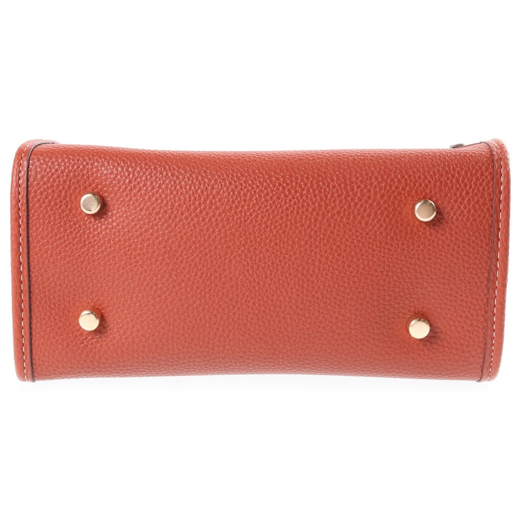 COACH(コーチ) スヌーピーコラボ デンプシー トート 22 2WAYハンドバッグ ショルダーバッグ ブラウン PVC×レザー CE851 ゴールド金具 レディース