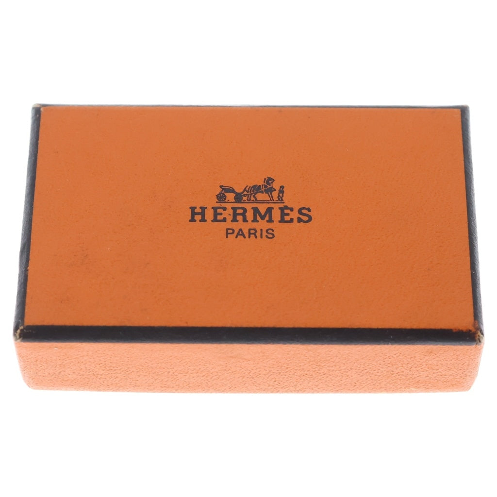 HERMES(エルメス) エマイユ イヤリング 七宝焼き 両耳 ワインレッド レディース
