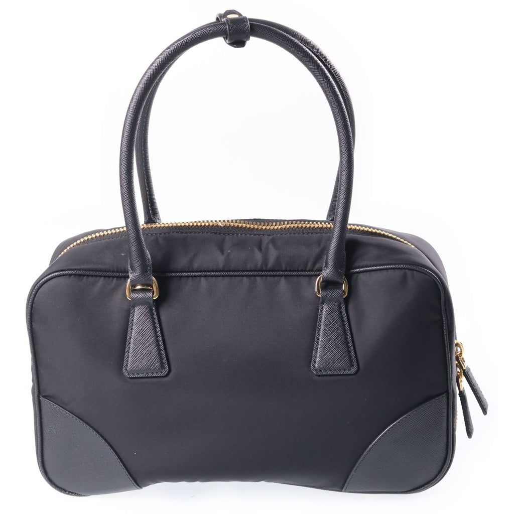 PRADA(プラダ) Re-Edition1978 ミディアム 2WAY ショルダー ハンドバッグ ナイロン レザー ブラック 1BB115 レディース