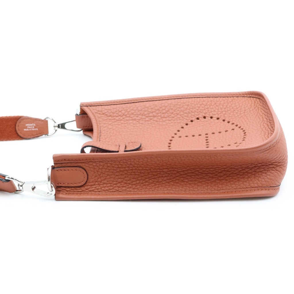 HERMES(エルメス) エブリンTPM トリヨンクレマンス シルバー金具 K刻印 ショルダーバッグ ゴールド レディース