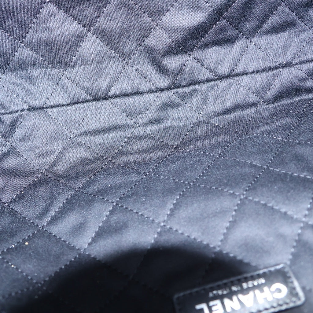 CHANEL(シャネル) シャネル22 スモール 巾着バッグ チェーンハンドバッグ ショルダーバッグ ブラック カーフスキン AS3260 シルバー金具 レディース