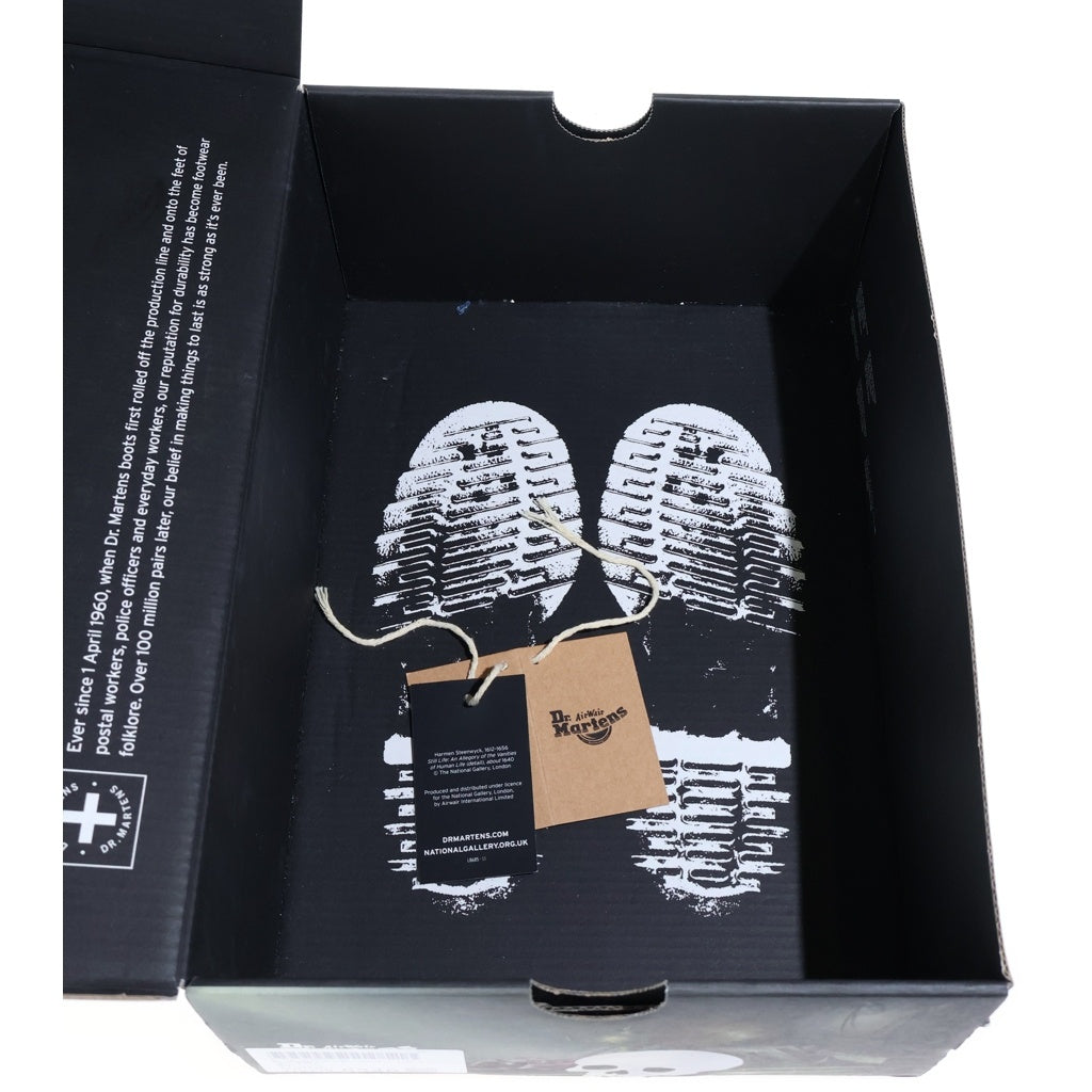 Dr.Martens(ドクターマーチン) 1460ナショナルギャラリー 8ホールブーツ ハルメン・ステーンウェイク グリーン PVC×レザー 32123649 レディース