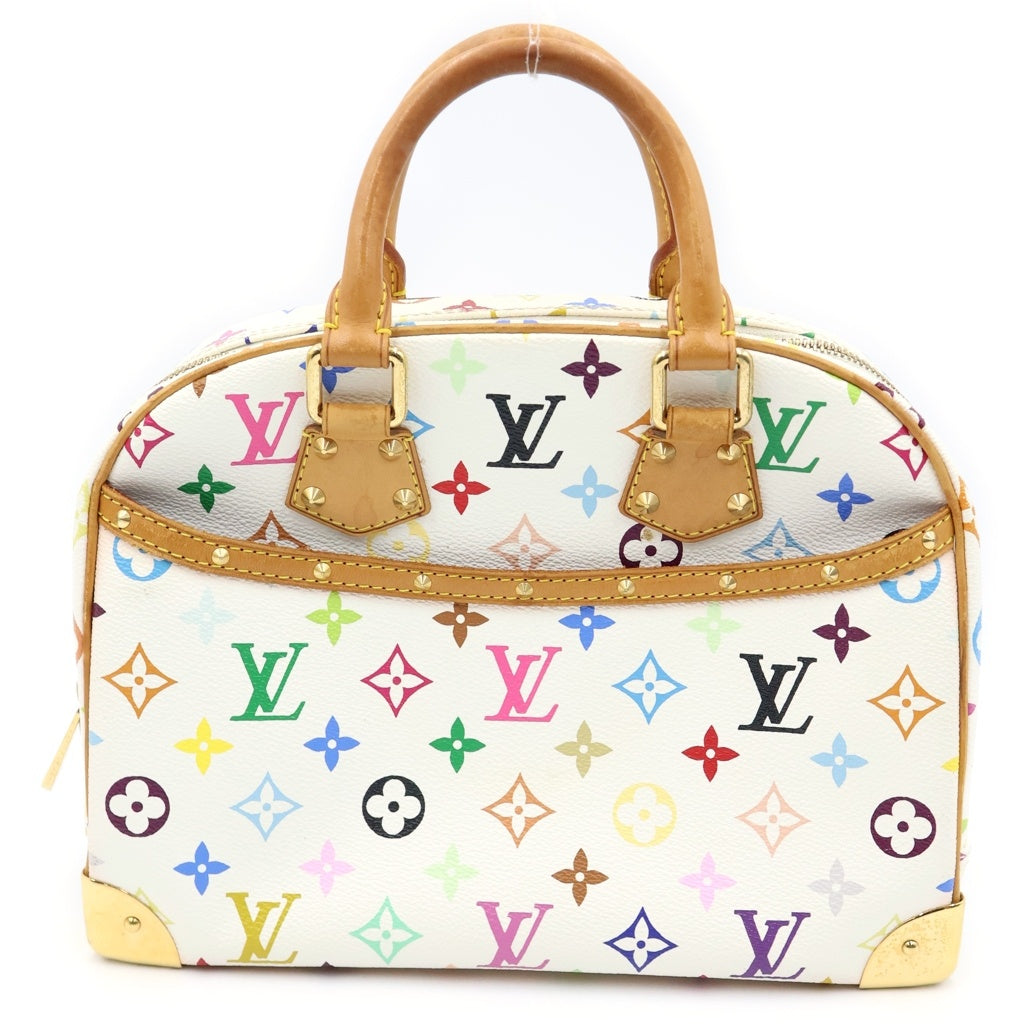 LOUIS VUITTON(ルイヴィトン) トゥルーヴィル ハンドバック モノグラム レザー ブロン ホワイト/マルチカラー M92663 レディース