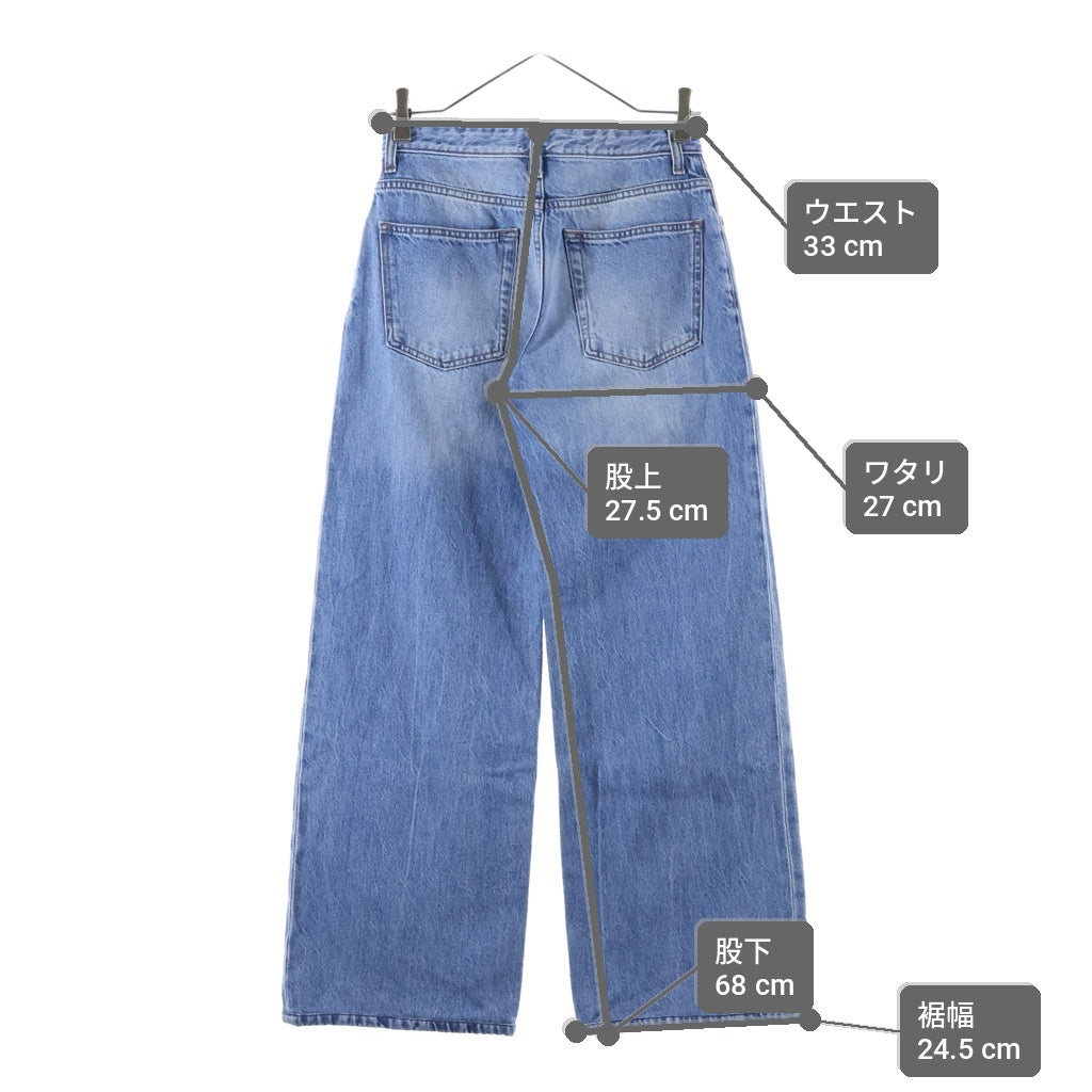 THE ROW(ザロウ) デニムパンツ ブルー コットン 6525S-W1984 レディース
