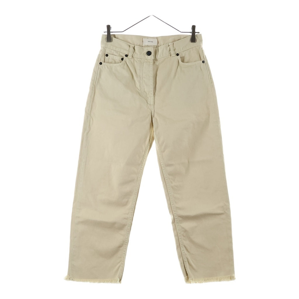 THE ROW(ザロウ) デニムパンツ アイボリー コットン 10903-W4626 レディース