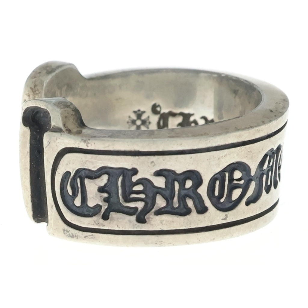 CHROME HEARTS(クロムハーツ) LG SCROLL LABEL ラージスクロールラベル リング シルバーBCA383