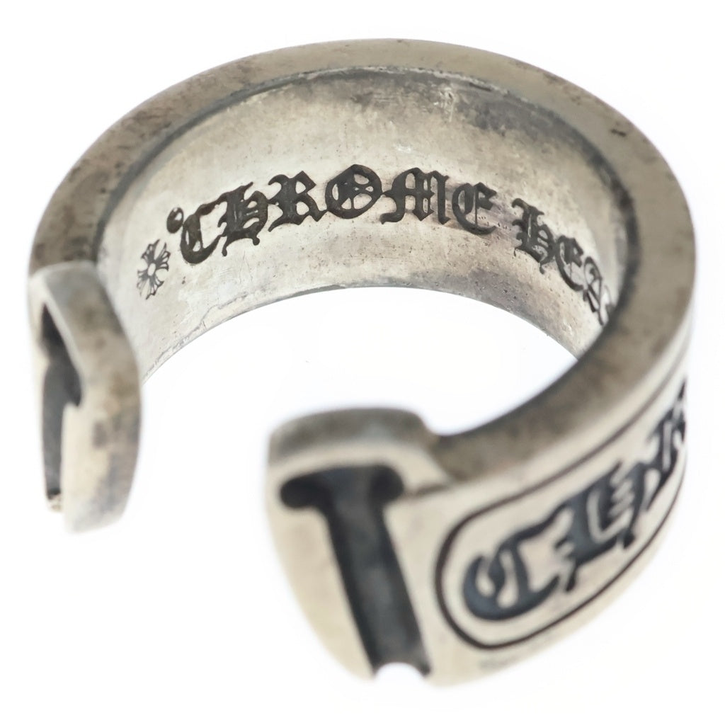 CHROME HEARTS(クロムハーツ) LG SCROLL LABEL ラージスクロールラベル リング シルバーBCA383
