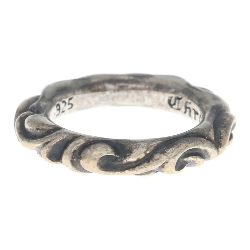 CHROME HEARTS(クロムハーツ) SCRL BAND スクロールバンド リング シルバー BCA351