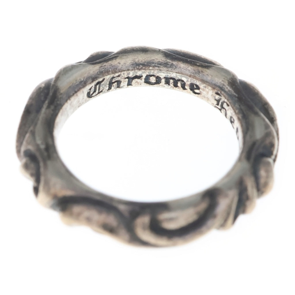 CHROME HEARTS(クロムハーツ) SCRL BAND スクロールバンド リング シルバー BCA351