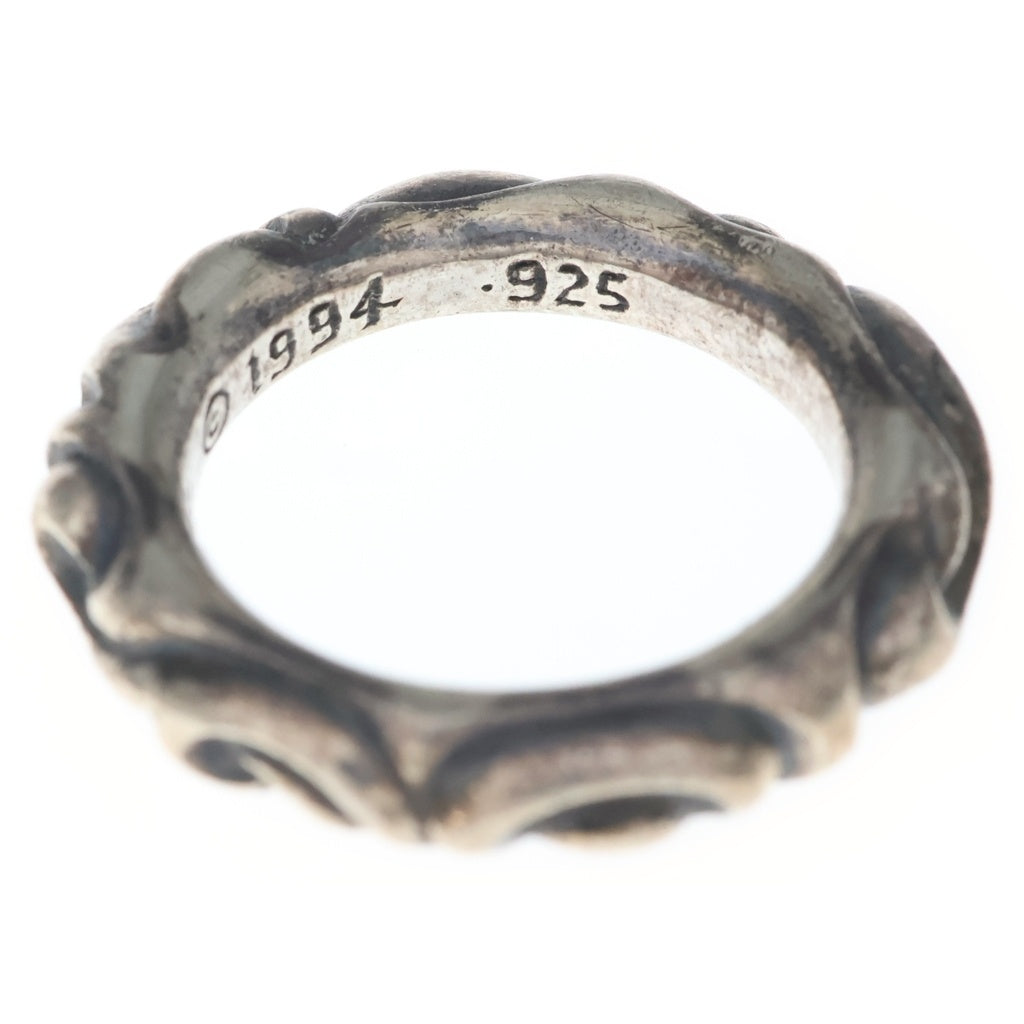 CHROME HEARTS(クロムハーツ) SCRL BAND スクロールバンド リング シルバー BCA351