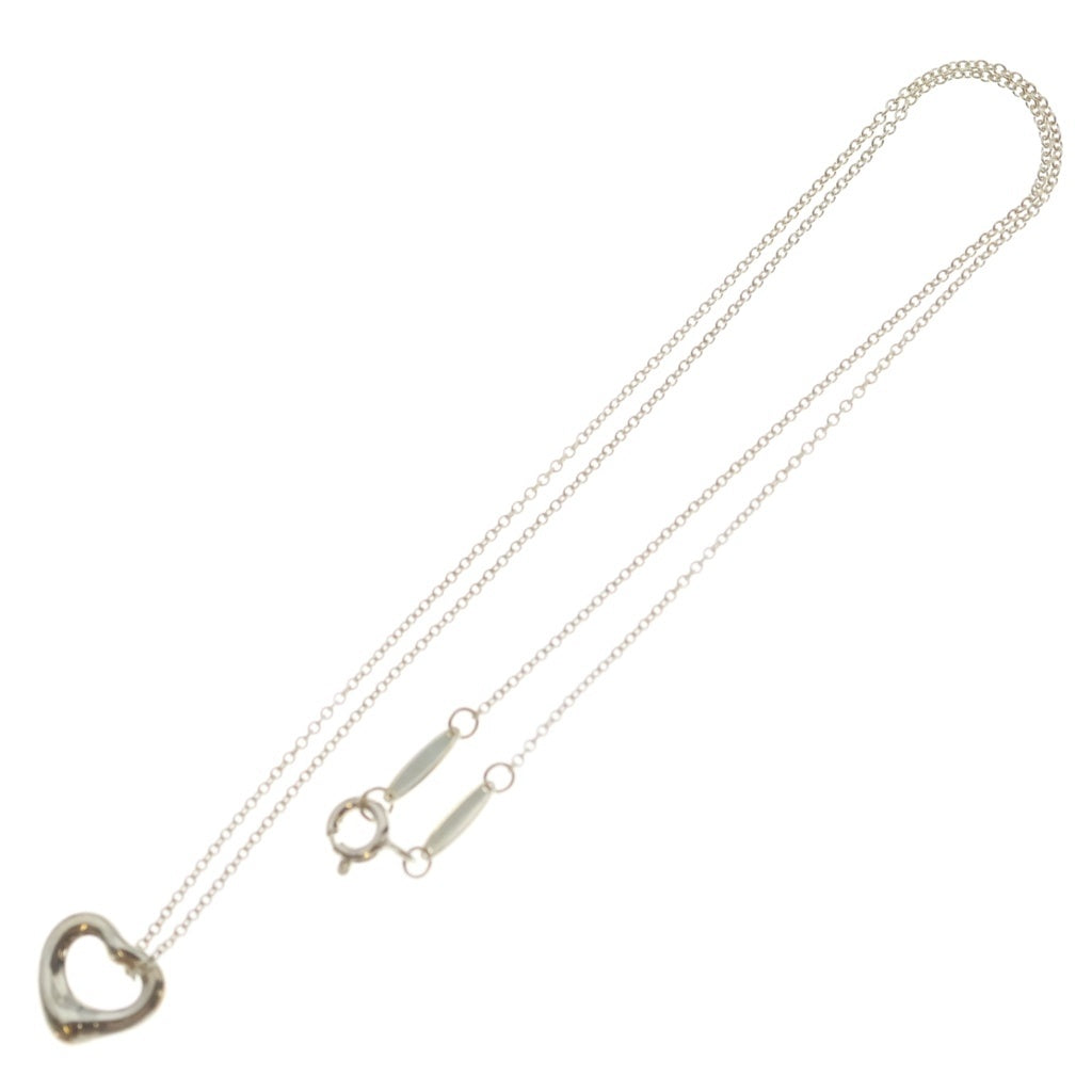 TIFFANY & Co.(ティファニー) オープンハート ネックレス ペンダント チェーン シルバー SV925 レディース