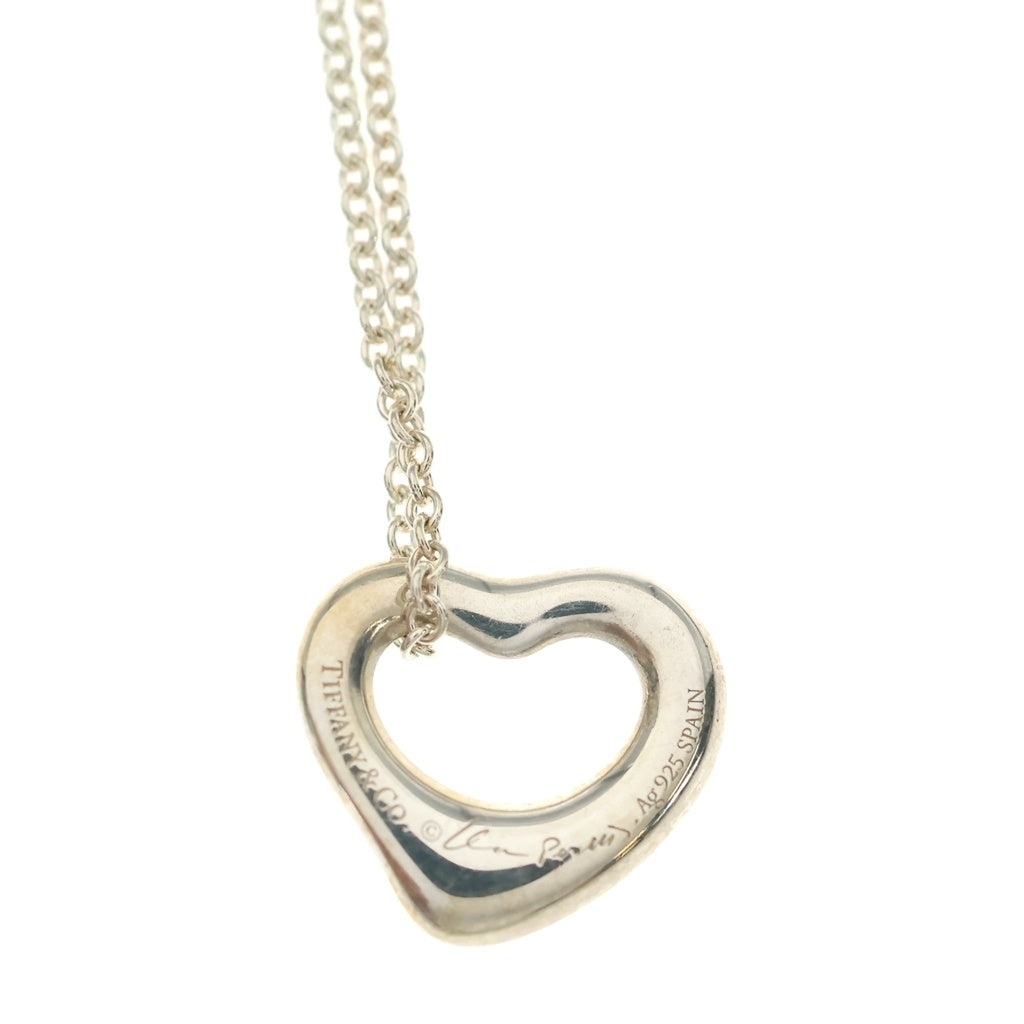 TIFFANY & Co.(ティファニー) オープンハート ネックレス ペンダント チェーン シルバー SV925 レディース