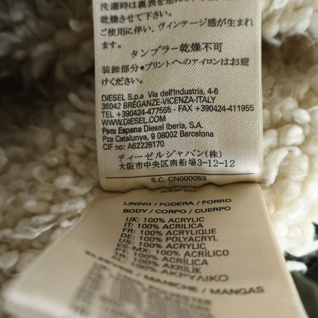DIESEL(ディーゼル) モッズコート ミリタリージャケット カーキ レディース