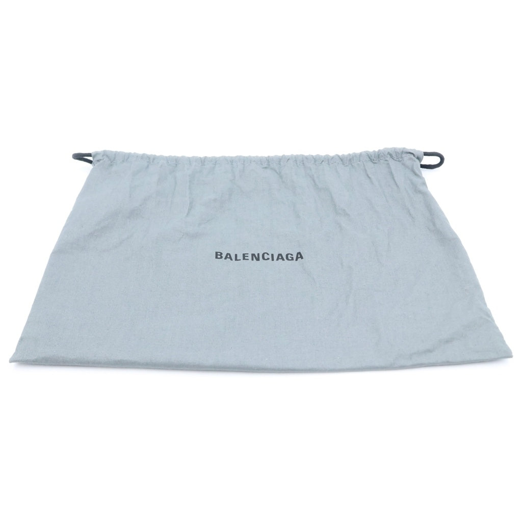 BALENCIAGA(バレンシアガ) ロゴ ボディバッグ ウエストバック ウィール ナイロン ブラック/ホワイト 533009