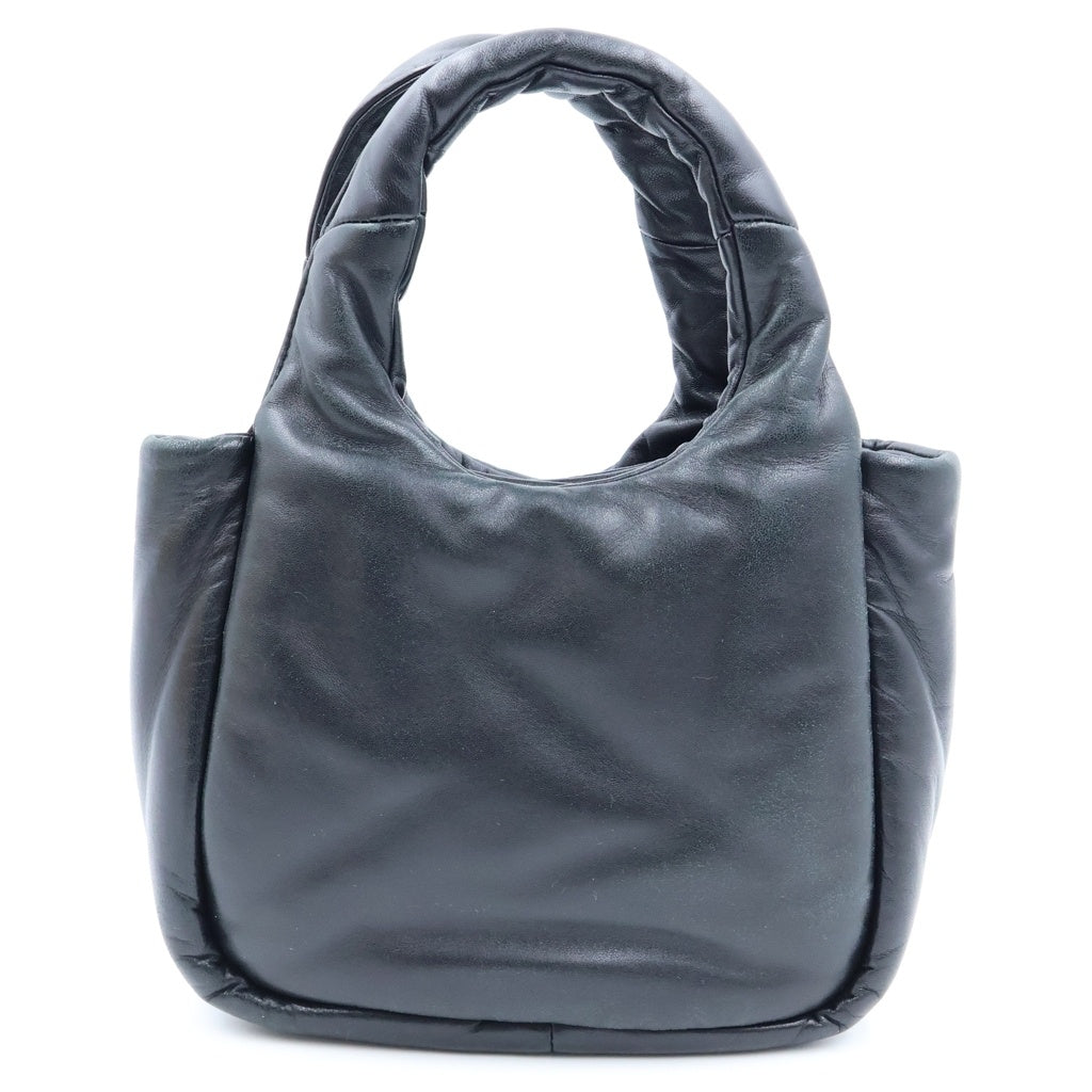 PRADA(プラダ) ソフトパデッド ハンドバック 2wayショルダー ナッパレザー ブラック 1BG413 レディース