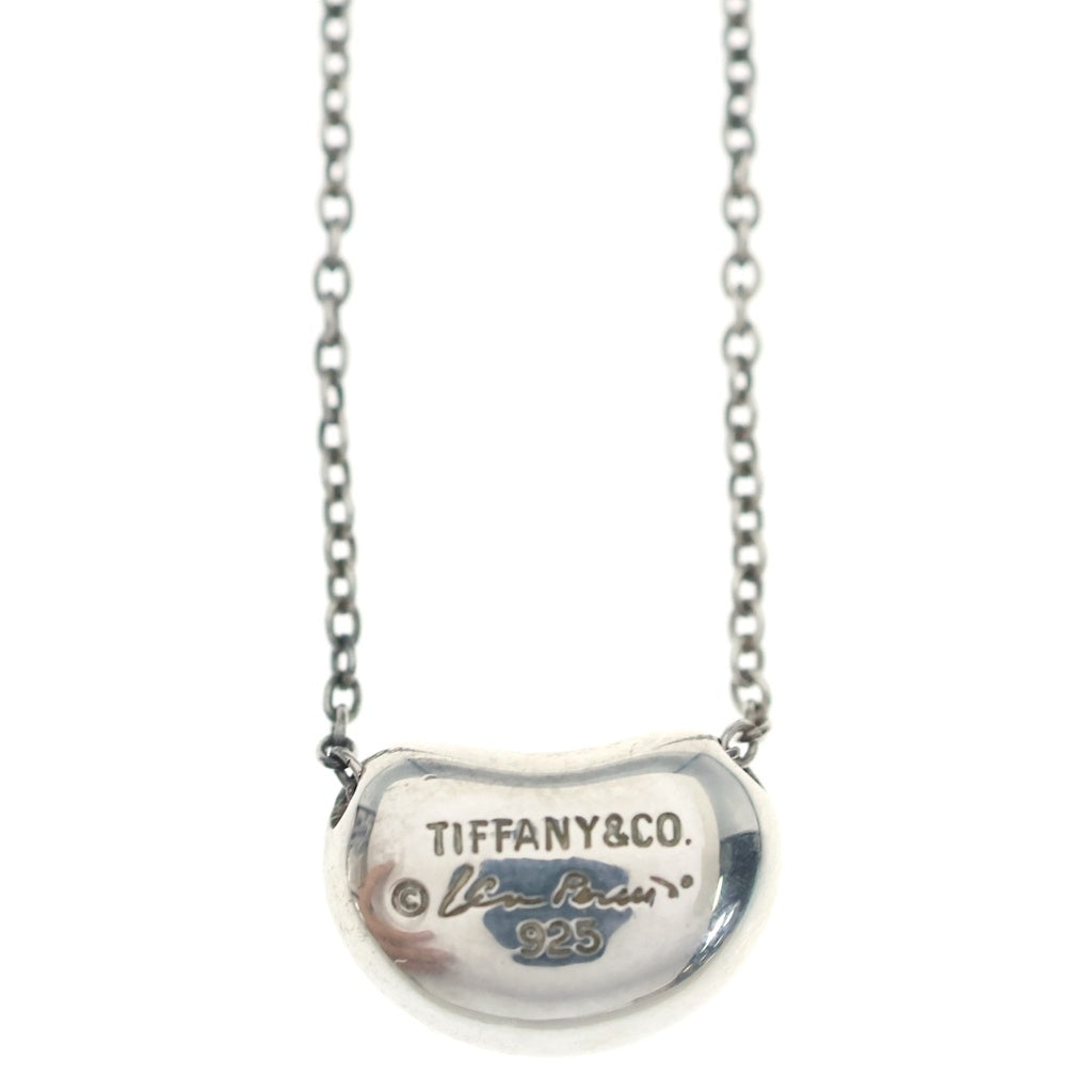TIFFANY & Co.(ティファニー) ビーン ネックレス ペンダント チェーン シルバー 925 レディース