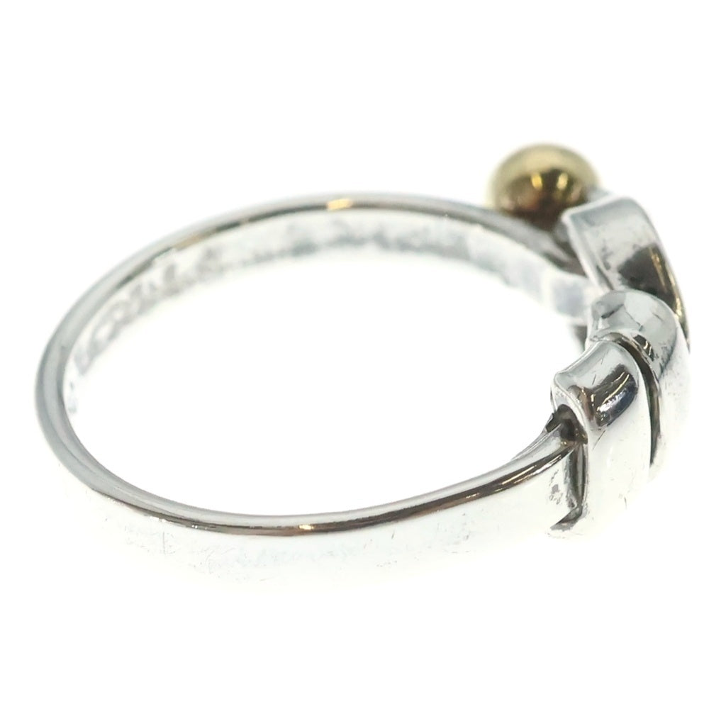 TIFFANY & Co.(ティファニー) フック&アイ リング ホワイトゴールド×イエローゴールド Sv925/Au750 レディース