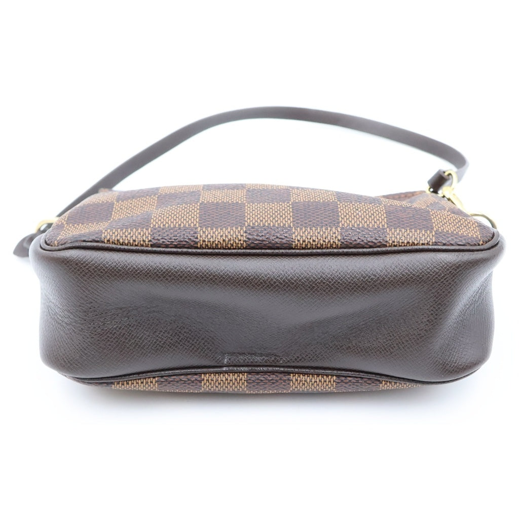 LOUIS VUITTON(ルイヴィトン) トゥルース メイクアップ アクセサリー ポーチ ダミエ PVC レザー ブラウン N51982 レディース