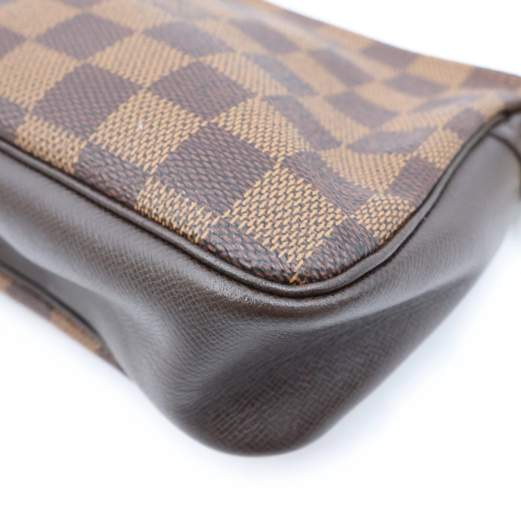 LOUIS VUITTON(ルイヴィトン) トゥルース メイクアップ アクセサリー ポーチ ダミエ PVC レザー ブラウン N51982 レディース