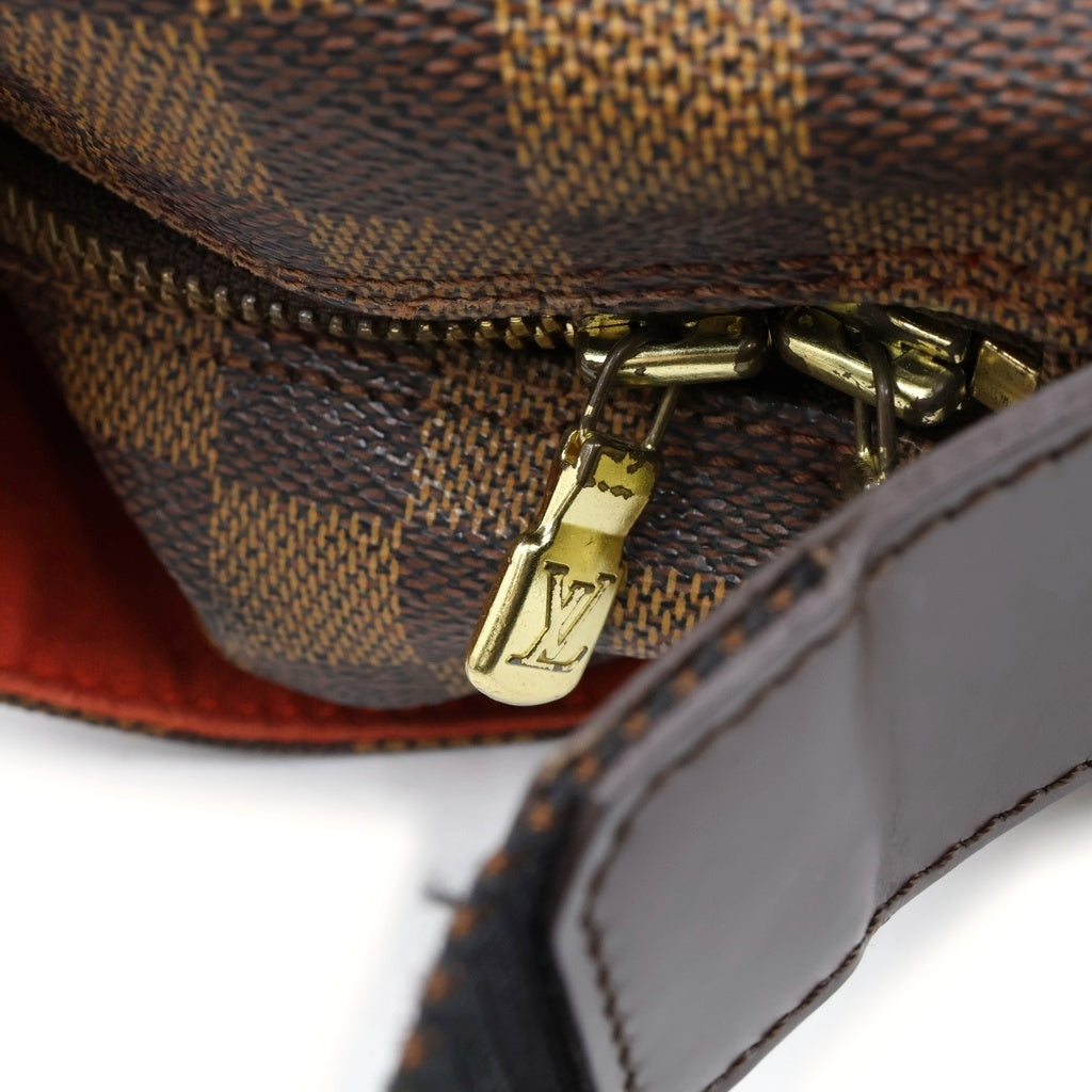 LOUIS VUITTON(ルイヴィトン) ナヴィグリオ ショルダーバック ダミエ PVC レザー ブラウン N45255 レディース