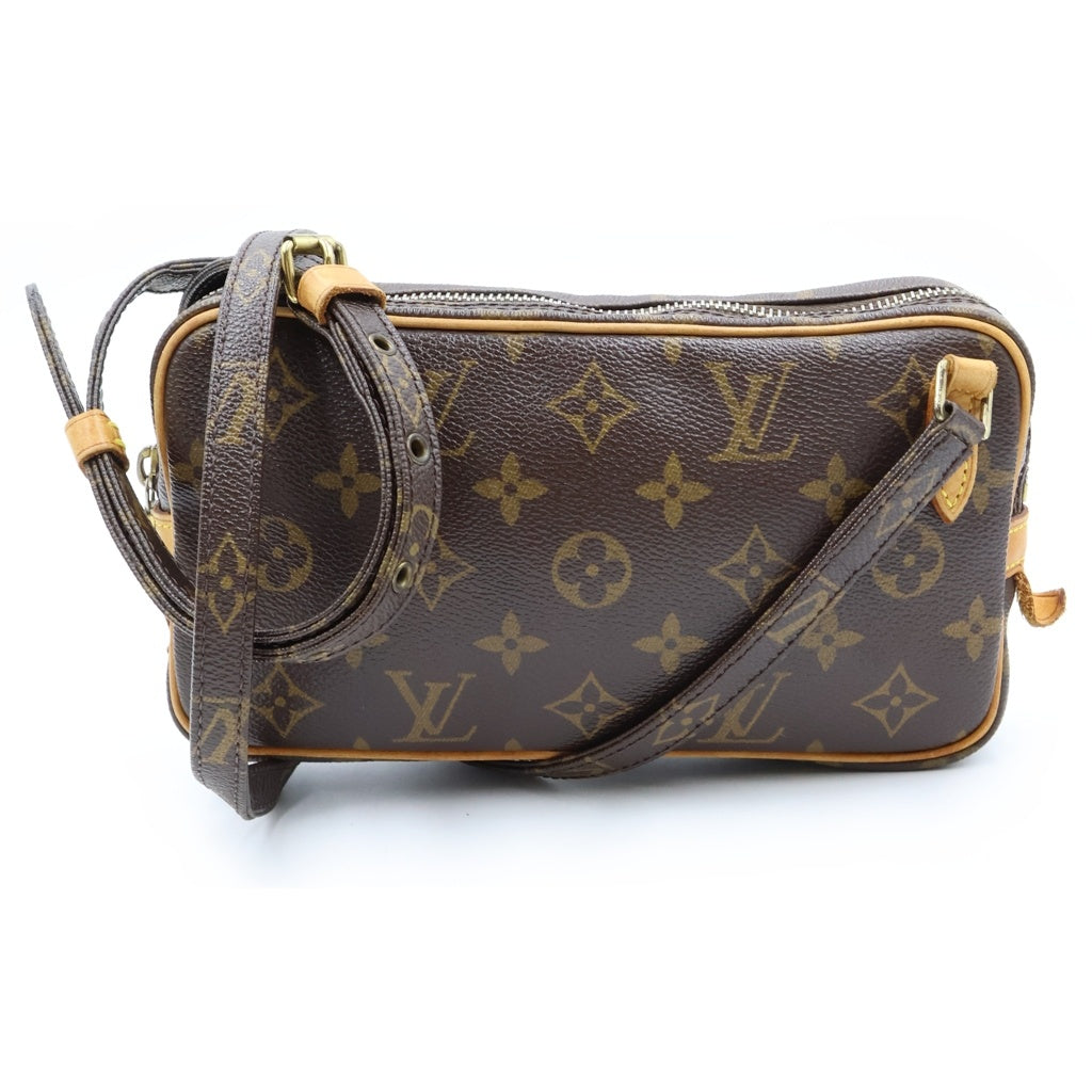 LOUIS VUITTON(ルイヴィトン) ポシェット マルリー バンドリエール ショルダーバック モノグラム PVC レザー M51828 レディース