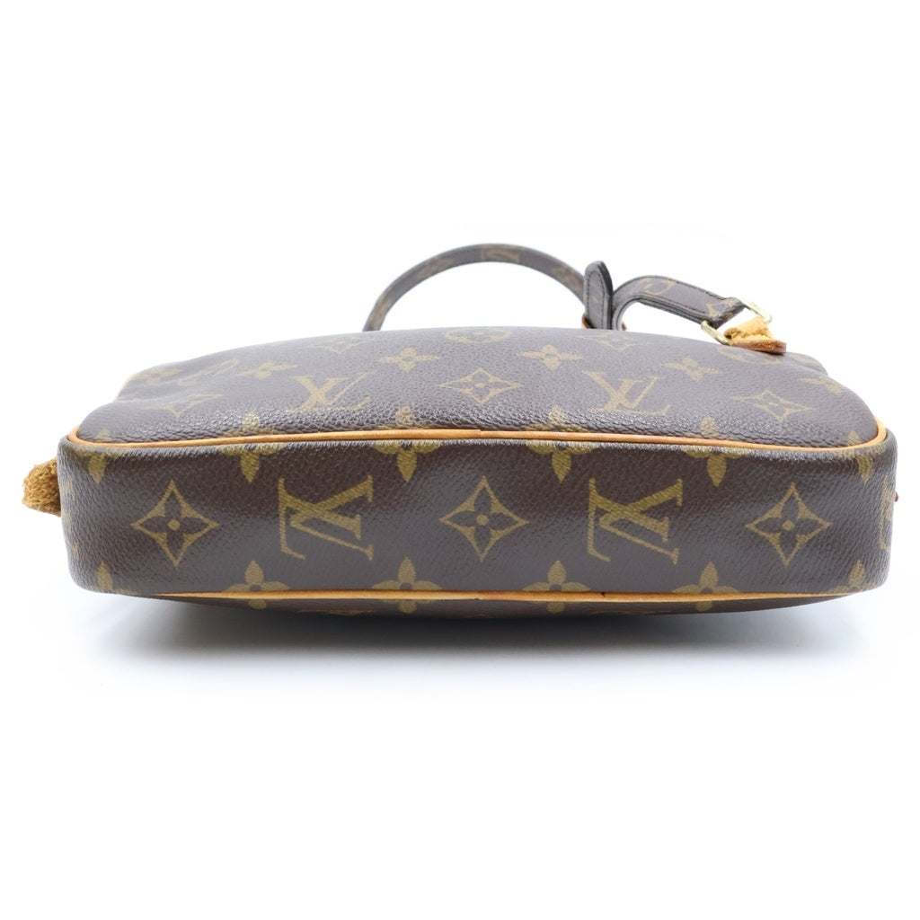 LOUIS VUITTON(ルイヴィトン) ポシェット マルリー バンドリエール ショルダーバック モノグラム PVC レザー M51828 レディース