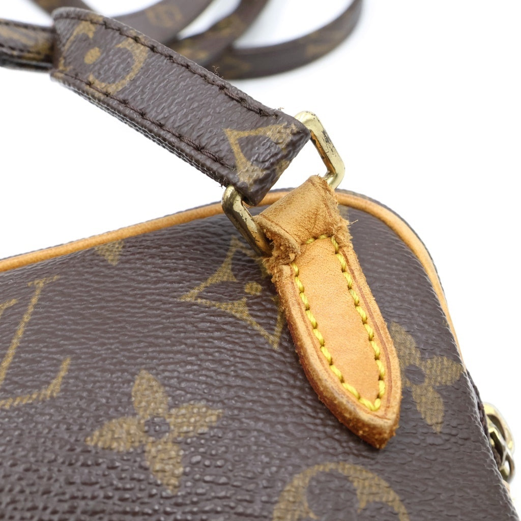 LOUIS VUITTON(ルイヴィトン) ポシェット マルリー バンドリエール ショルダーバック モノグラム PVC レザー M51828 レディース