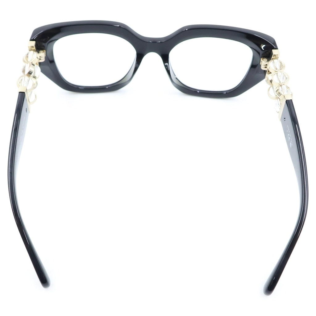 CHANEL(シャネル) スクエア アイウェア メガネ ロゴ ブラック3488-S-A 50□18 レディース