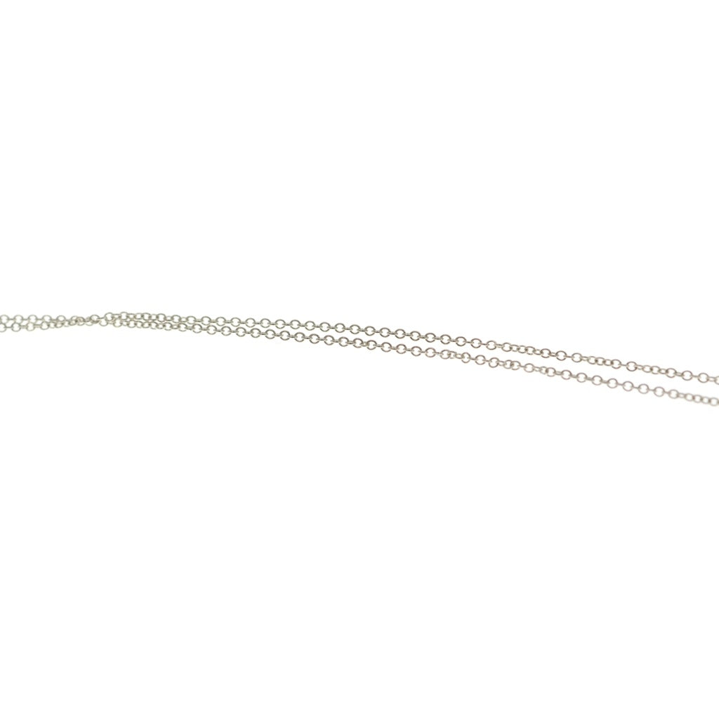 TIFFANY & Co.(ティファニー) オープンハート ネックレス ペンダント チェーン シルバー Ag925 レディース