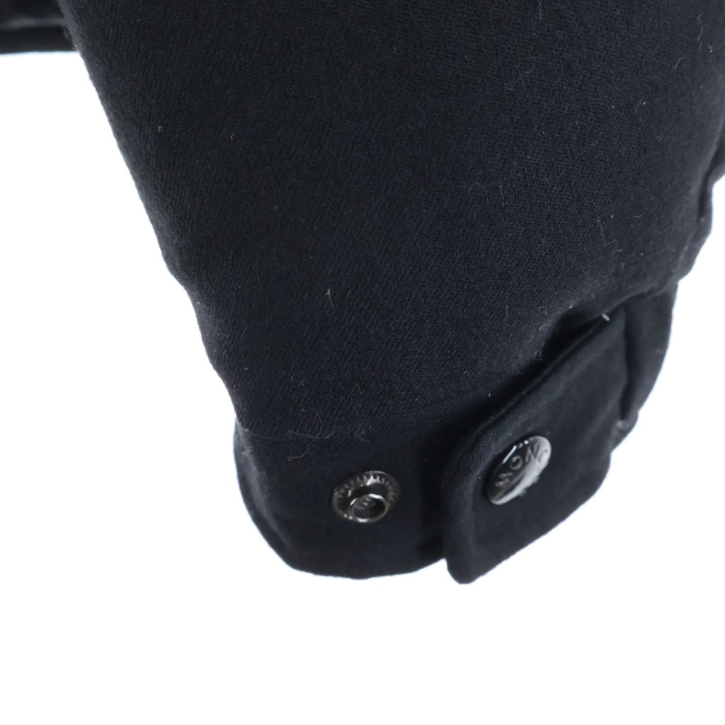 MONCLER(モンクレール) MONTGENEVRE モンジュネーブル ダウンジャケット ブラック ウール×ナイロン I20911A53700