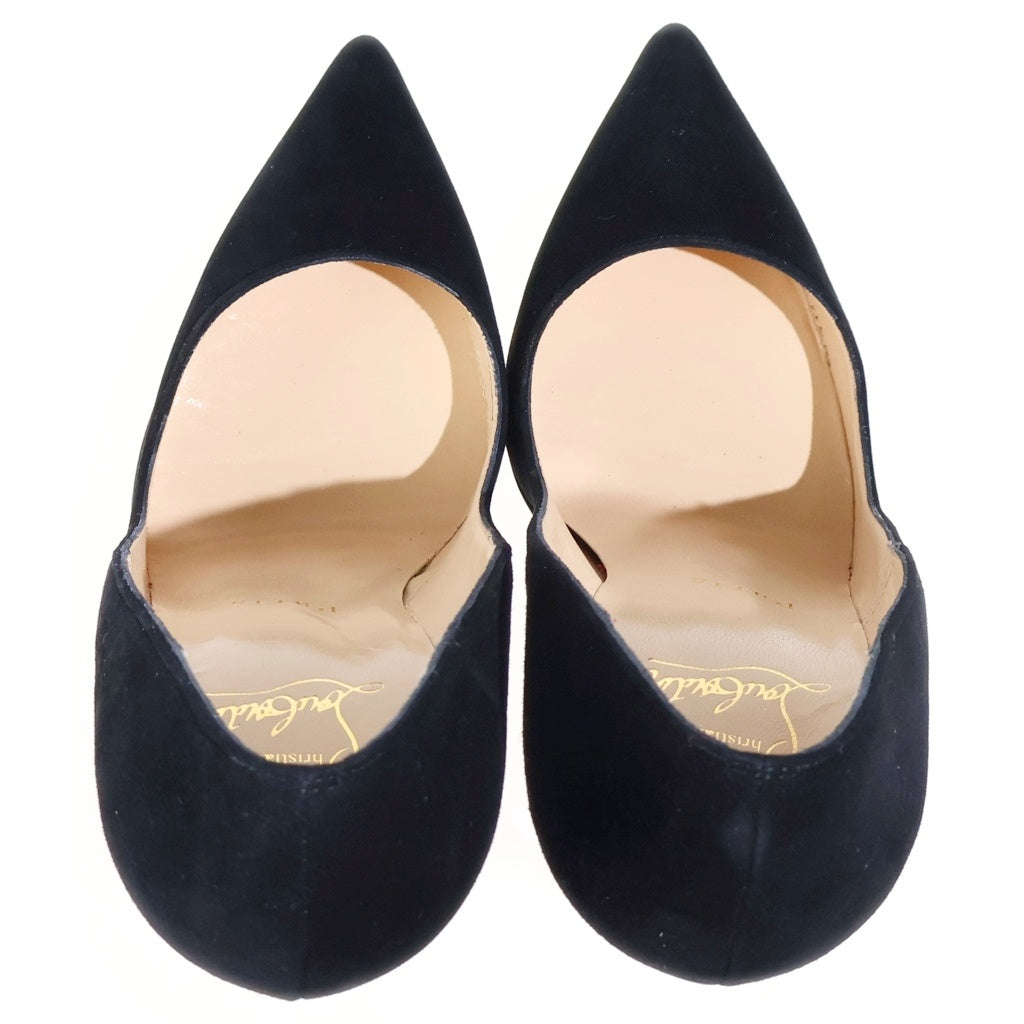 CHRISTIAN LOUBOUTIN(クリスチャンルブタン) パンプス ハイヒール So Kate 120 スエード レザー ブラック レディース