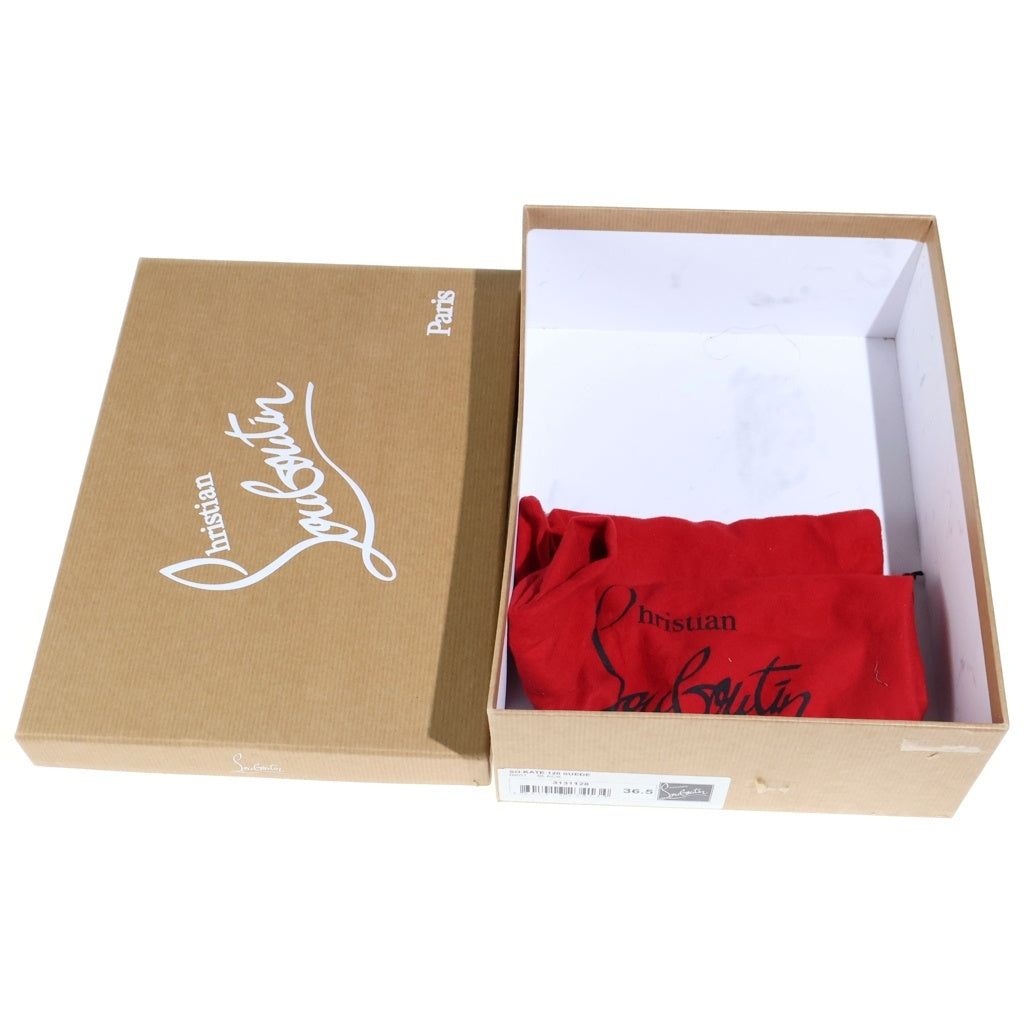 CHRISTIAN LOUBOUTIN(クリスチャンルブタン) パンプス ハイヒール So Kate 120 スエード レザー ブラック レディース